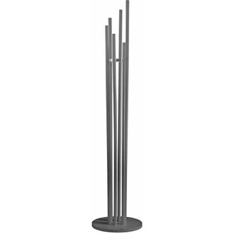 HERDASA Herdasa - Perchero Moderno Mod. 471 Acabado Lacado En Gris, 182 Cm(alto)34 Cm(ancho)34 Cm(largo)