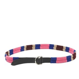 Isabel Marant Pre-owned Belts, female, Multicolor, Size: ONE SIZE Pre-owned Multicolor Striped Waist Belt