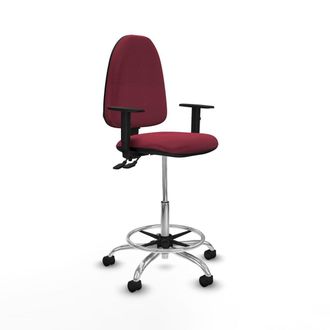 Piqueras y Crespo Piqueras Y Crespo B1d05rn Silla De Oficina Granate Ergon&oacute;mica