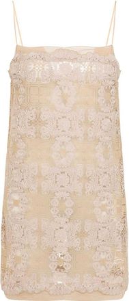 Ermanno Scervino Polyester Mini Dress