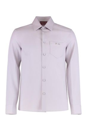 Gucci Light Purple Solid Shirt