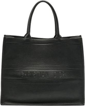 Dior Pre-owned Tote Bag - Dames - Vintage Shopper - Zwart - ONE Size - Leer - Vintage