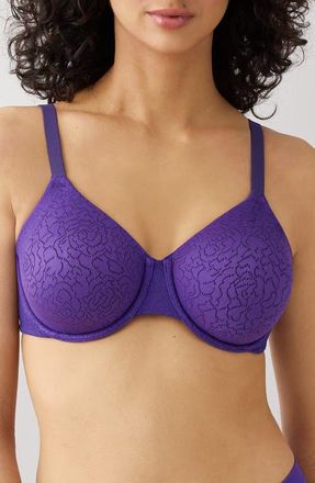 Wacoal Inside Job Underwire Bra in Purple Indigo at Nordstrom, Size 42D