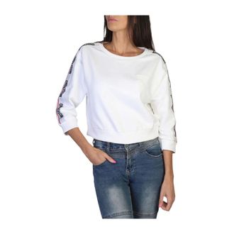 Moschino Hoodies & sweatvesten, Dames, Wit, M, A1788 4409Bianca