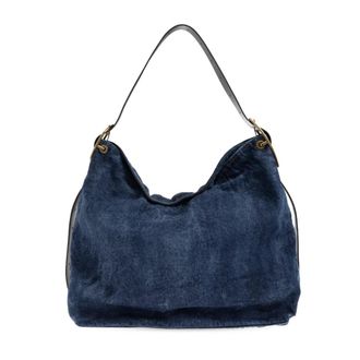 Diesel Shoulder Bags, female, Blue, Size: ONE SIZE D-Line Hobo Bag