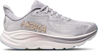 Hoka One One Womens Clifton 10 - Running Shoes Ash /White/Fog Size 10.0