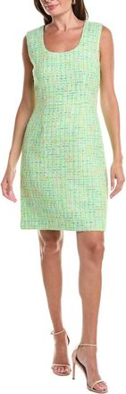 St. John Sleeveless Scoop Neck Dress