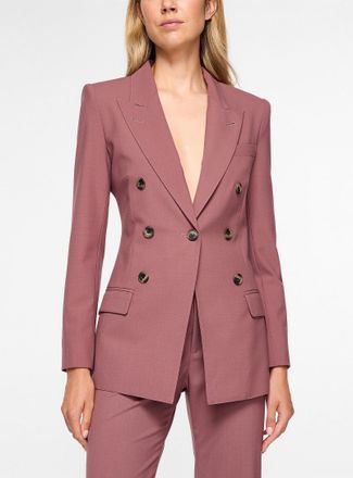 Smythe Womens Not a DB purple Blazer Jacket