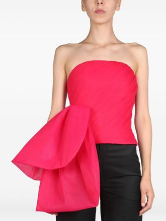 Anouki Strapless top met strik - Roze