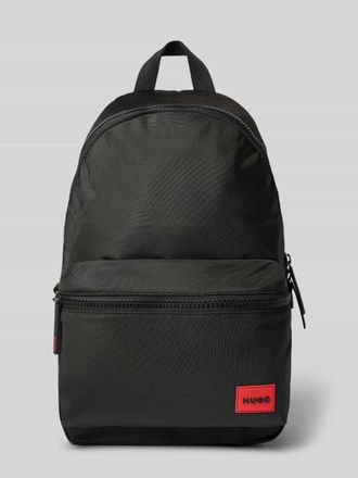 HUGO BOSS Rucksack mit Label Patch Modell ETHON 3,0 in BLACK, Gr&ouml;&szlig;e 1
