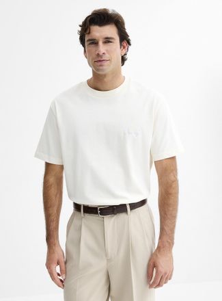 Lindbergh Mens Cursive logo T-shirt