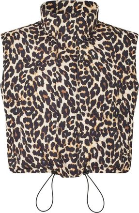 Lollys Laundry Sada LL Vest SL - Dames - Bodywarmers - Veelkleurig - L - Polyester - Jassen