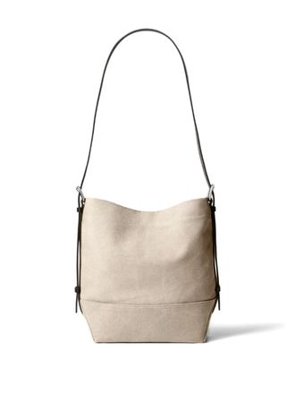 Christophe Lemaire small belted tote bag - Neutrals