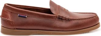 Sebago Brown Leather Loafers