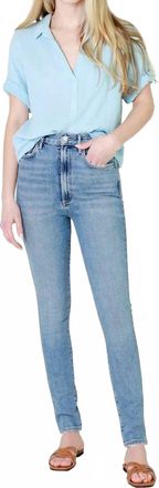 A Gold E Pinch Waist Skinny Jeans In Torrent
