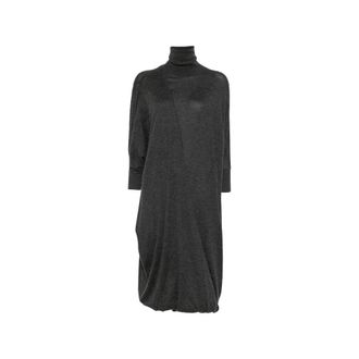 Petar Petrov Zero Gravity Dress - Dames - Jurken - Grijs - Maat: S Zijde