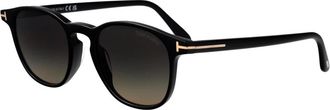 Tom Ford Holt-02 Zonnebril - unisex - Zonnebrillen - Zwart - 50 MM - Accessoires