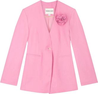Fab By Fabienne Chapot Fabienne Chapot, Dames, Jassen, Roze, Maat: XL Leer