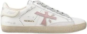 Premiata Stevend 7281 Sneakers - Heren - Sneakers - Roze - 39 EU - Leer - Schoenen