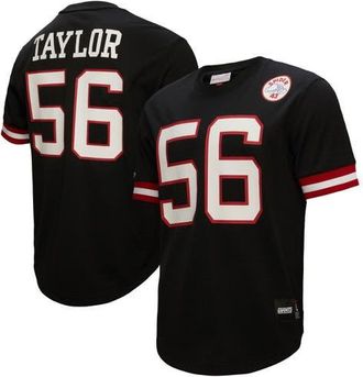 Mitchell & Ness Mens Mitchell & Ness Lawrence Taylor Black New York Giants Big & Tall Mesh Player Name & Number Top at Nordstrom, Size Xx-Large