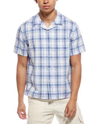 Vince Cabana Linen-Blend Shirt