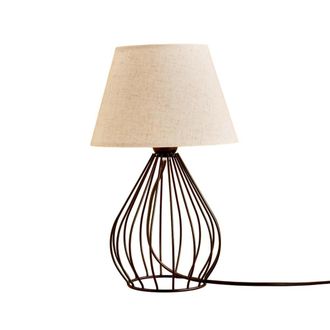 Wonderlamp L&aacute;mpara De Mesa Adelia Crema