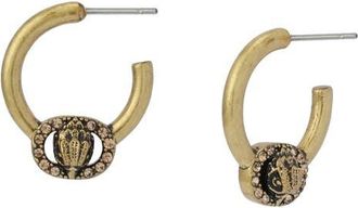 Kurt Geiger Small Chelsea Hoop Earrings in Brass at Nordstrom