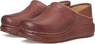 Dansko Platform Pro Womens Shoes Rose Burnished Nubuck : EU 42 (US Womens 11.5-12) Regular, Leather