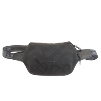 Burberry Black Nylon Canvas Sling Bag (Pre-Owned)