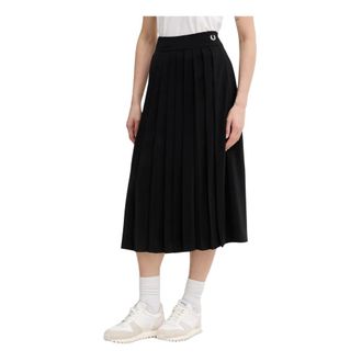 Fred Perry Donna, Gonne, Nero, S, new