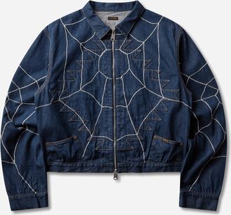 KAPITAL Men s 13oz Denim STD Thunderbird Blouson (Kountry Dream Catch Remake) Indigo