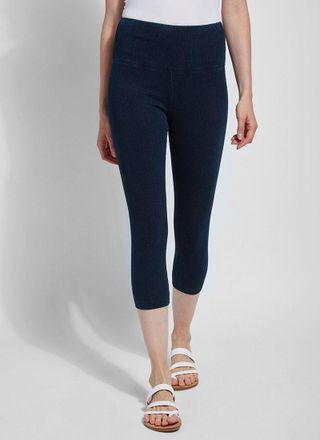 Lyss&eacute; Denim Capri (21 Inseam)