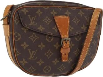 Louis Vuitton Pre-owned Cross Body Bags, female, Brown, Size: ONE SIZE Pre-owned Canvas Cross Body Bag