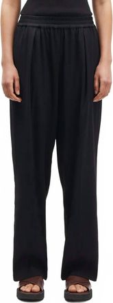 Sams&oslash;e & Sams&oslash;e Julia Wide Leg Trousers In Black
