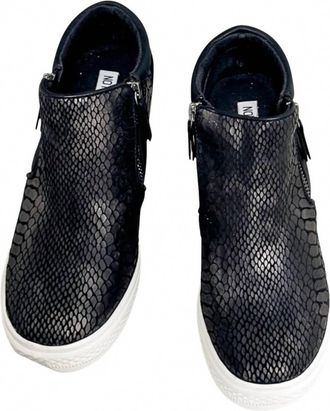 Not Rated Womens Timmibelle Wedge Sneaker In Black