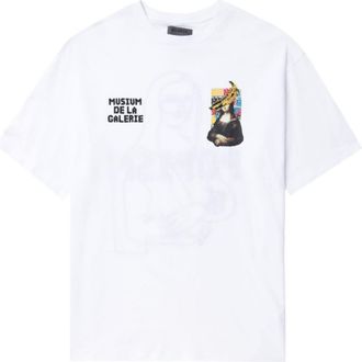 Musium Div. Popism cotton T-shirt - men - Cotton - S - White