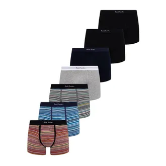 Paul Smith Trunk 7 Pack Mix Sign - Underwear - Hombre - Multicolor - 2XL
