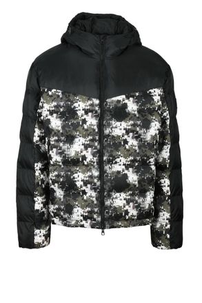 Emporio Armani Zip Down Jacket - Black