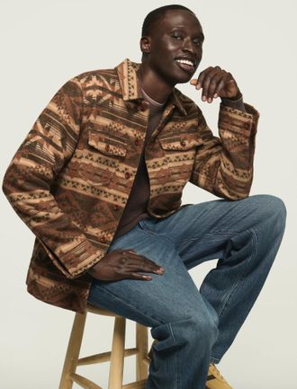Lucky Brand Mens Western Jacket