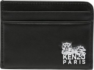 Kenzo Portacarte in pelle - Nero
