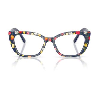 Dolce & Gabbana Glasses, unisex, Blue, Size: 49 MM Dx3357 3435 Optical Frame