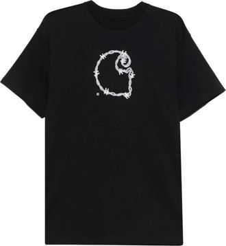 Carhartt Work in Progress Hombre, Camisetas, Negro, Talla: M