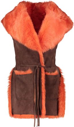 Alberta Ferretti Fur Vest