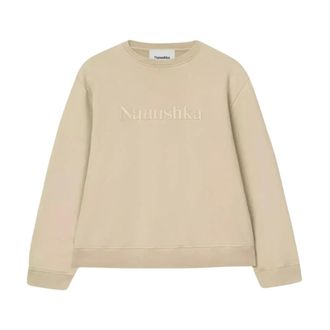 Nanushka Sweatshirts, female, Beige, Size: XS Merrit Jacket