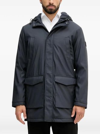 Liu Jo long-sleeve hooded jacket - men - Fabric - S - Grey