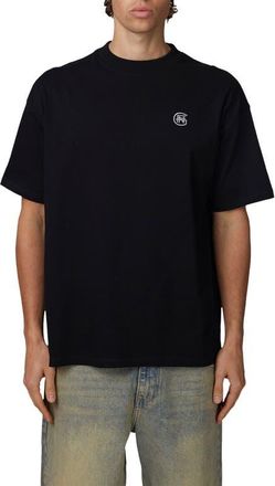 Good For Nothing Oversized Halftone T-Shirt in Black at Nordstrom, Size Xx-Large