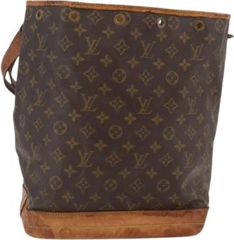 Louis Vuitton Pre-owned Bucket Bags, female, Brown, Size: ONE SIZE Pre-owned Bucket Bag