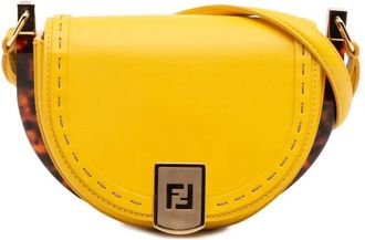 Fendi Borsa a tracolla Moonlight in pelle 2010-2025 - Giallo