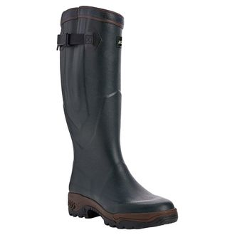 Aigle Parcours 2 Var Rubber Womens Calf Length Boots - Bronze - Size:UK 4