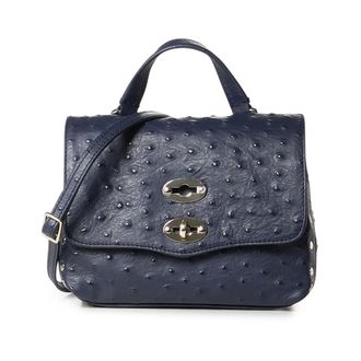 Zanellato Handbags, female, Blue, Size: ONE SIZE Postina Small Bag